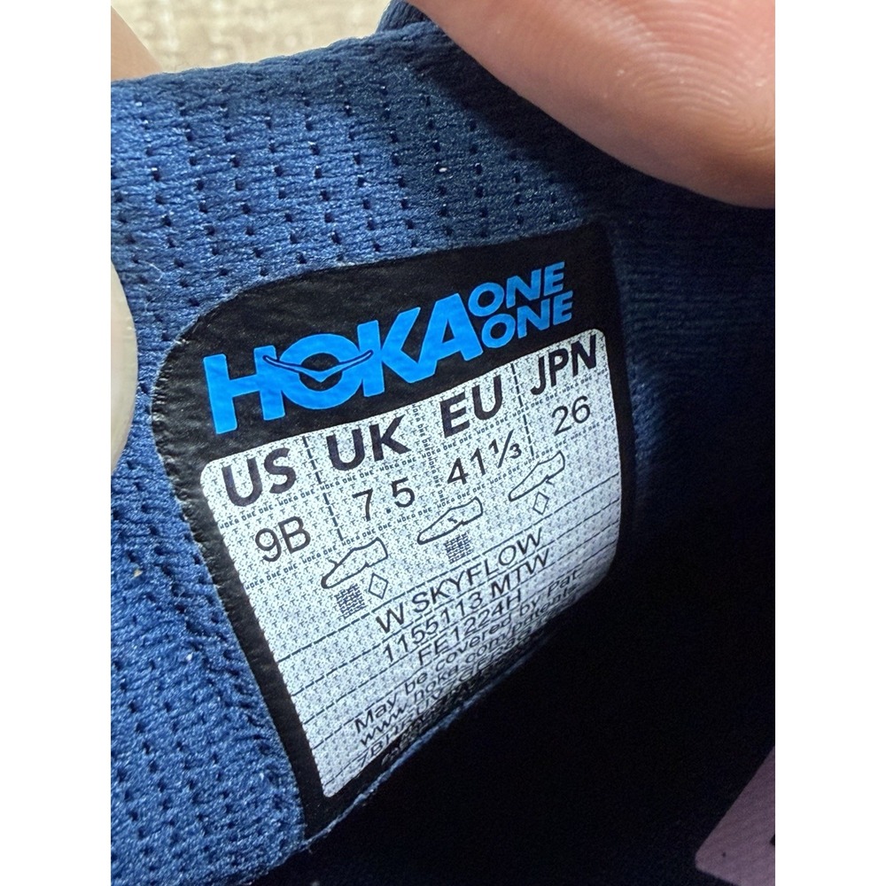 Hoka Skyflow Women's Size 9B Midnight Pink Twilight Walking Running Shoes New - Picture 8 of 8